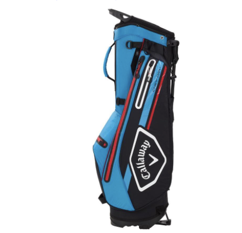 Callaway Callaway Chev Dry Golf Stand Bag Zwart Blauw Rood