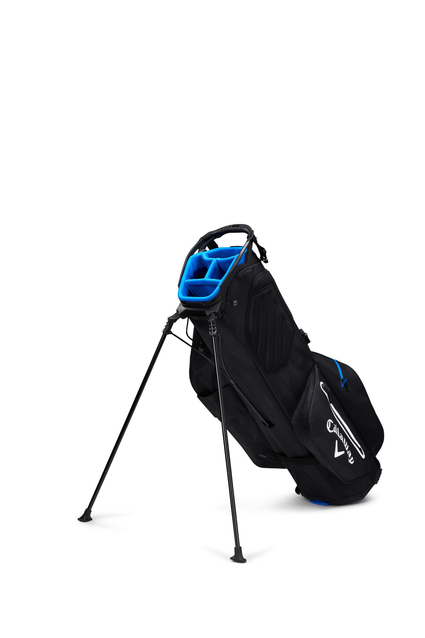Carry bag Fairway C HD golftas zwart blauw Frank Hoekzema Golf