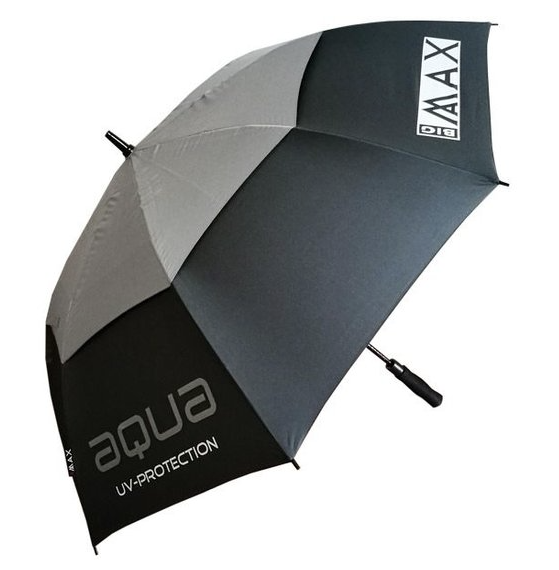 Big Max Big Max Aqua UV Golf Paraplu Golfstore zwart zilver