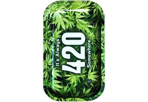 420 Metal Rolling Tray Large