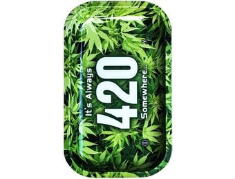 420 Metal Rolling Tray Large