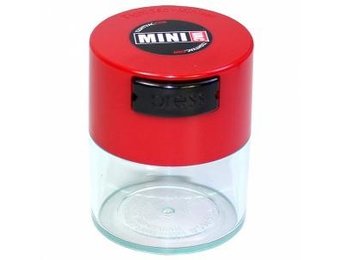 Tightvac 0,12 liter Mini Clear Red Cap