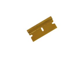 Gold Razor Blade