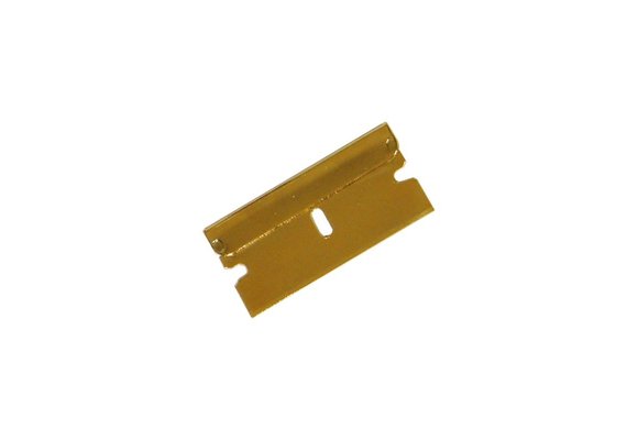 Gold Razor Blade