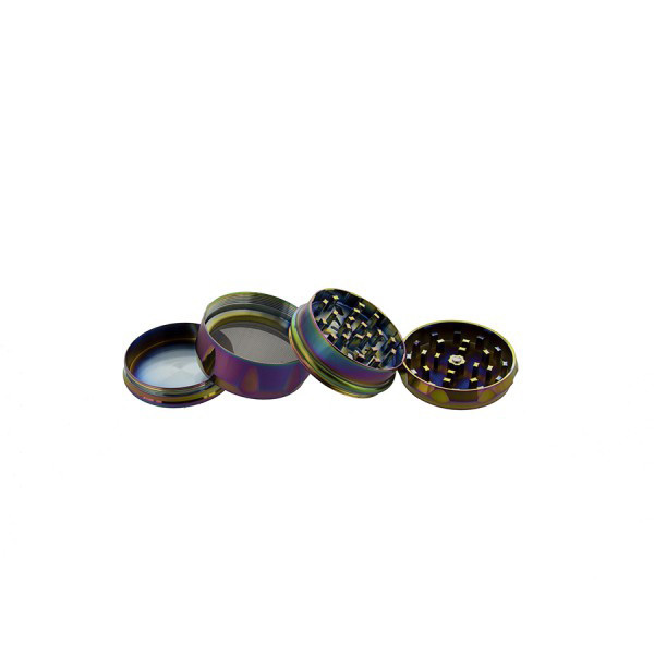 Aluminium Rainbow Grinder 55mm 4parts