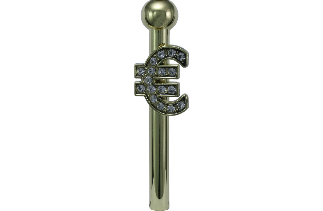 Gold Metal Sniffer Euro Design 6cm