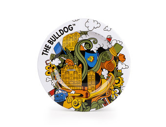 The Bulldog asbak schilderij