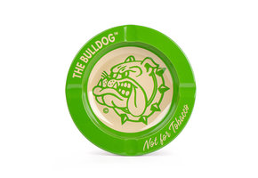 The Bulldog asbak groen