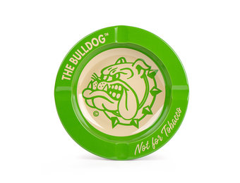 The Bulldog asbak groen