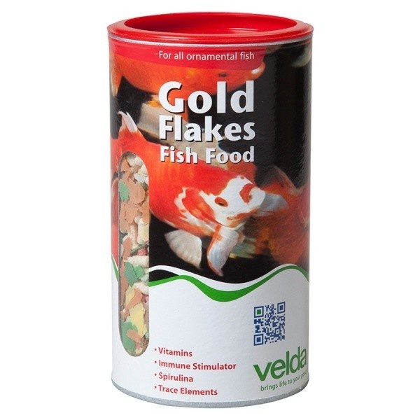 Stashcan Gold Flakes Fish Food