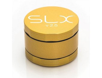 SLX Grinder Aluminium Non Sticky 50 mm - Yellow Gold