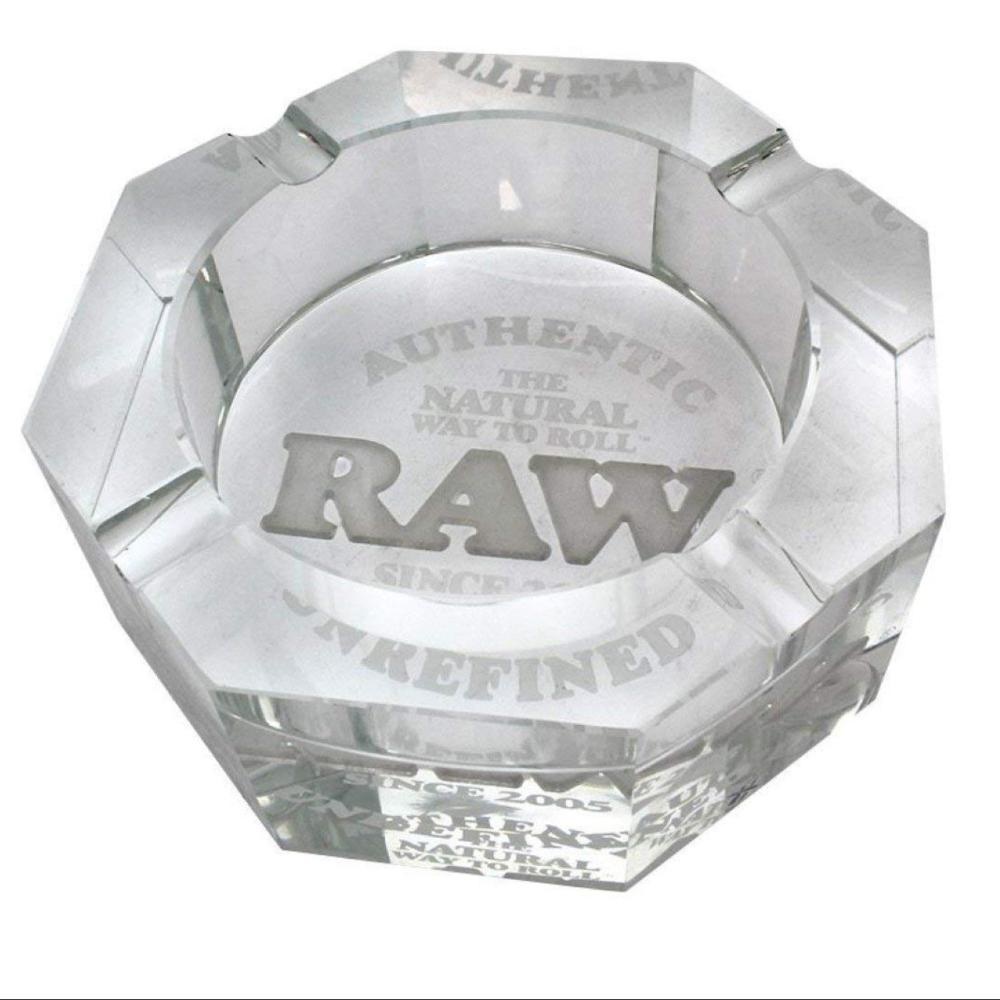 RAW Crystal Glass Ashtray