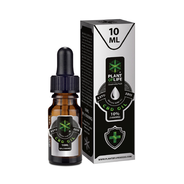 CBD Oil Plant Of Life 10% - 10 ml.