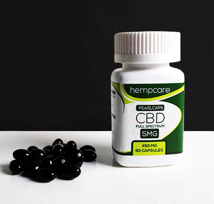 CBD Pearlcaps 5MG  90 Stuks