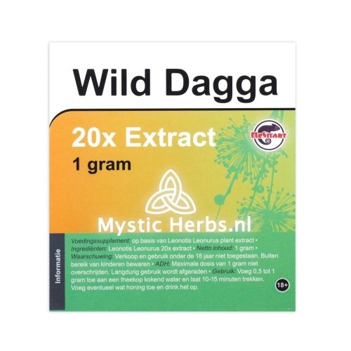 Wild Dagga 20X Extract   1 Gram