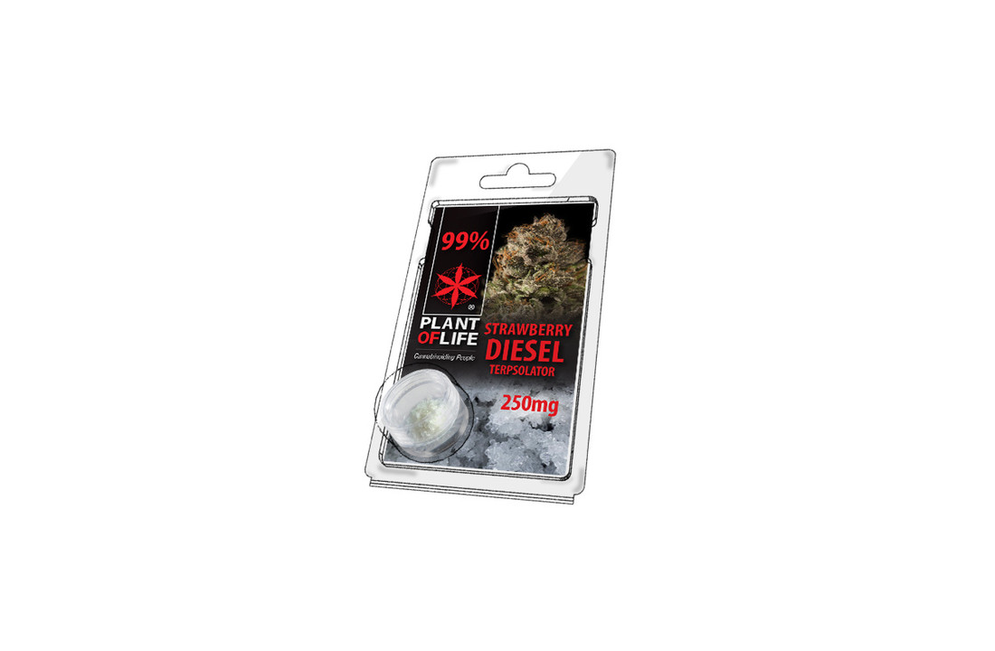 Terpsolator 99% CBD Strawberry Diesel 250MG