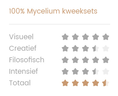 McKennaii 100% mycelium  Paddo kweekset