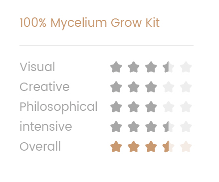 B+ 100% Mycelium Mushroom Growkit