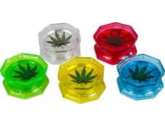 Grinder Plastic Leaf 53mm 2 Parts