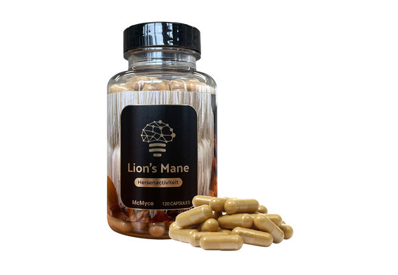 Lion's Mane Hericium erinaceus - 120 Capsules
