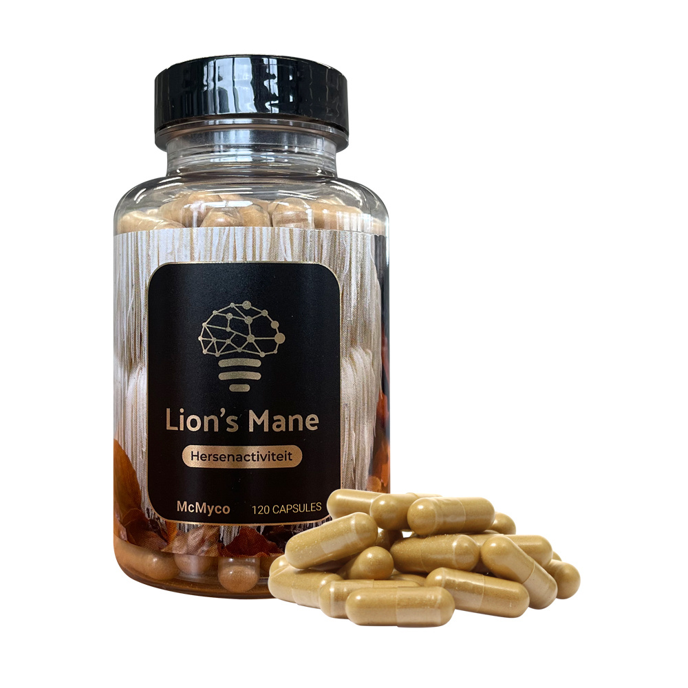 Lion's Mane Hericium erinaceus - 120  Capsules