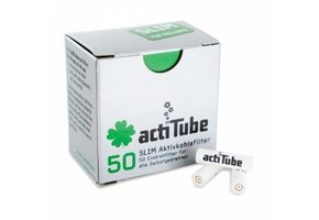 ActiTube Aktivkohlefilter Slim 50 Stuks