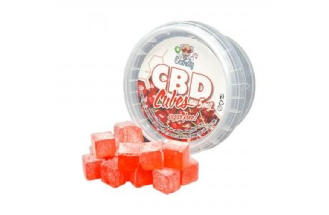 CBD Cubes Cherry