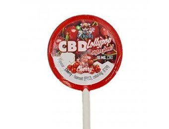 CBD Lollypop Cherry - 10 Mg