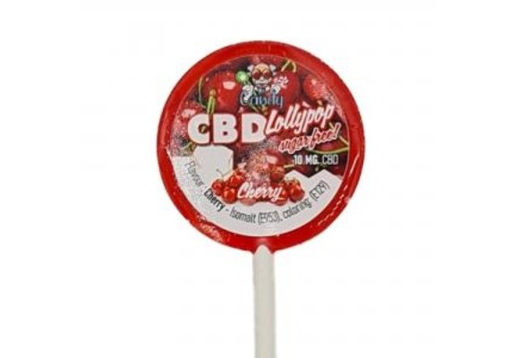 CBD Lollypop Cherry - 10 Mg