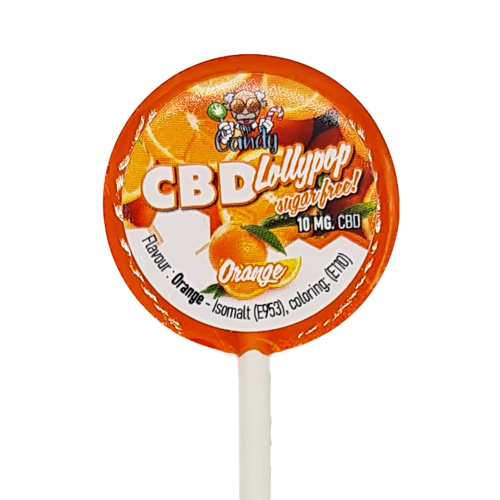 CBD Lollypop Orange - 10 Mg