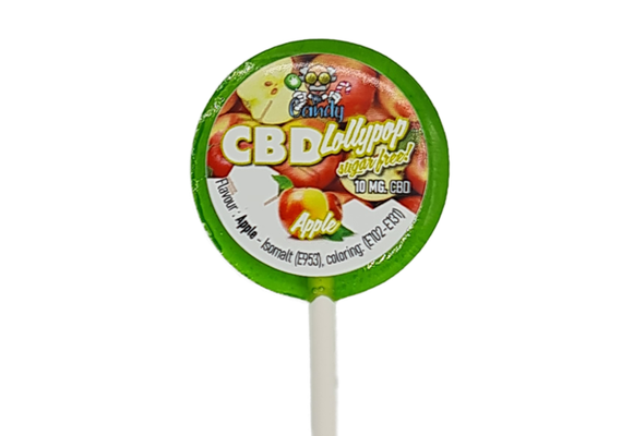 CBD Lollypop Apple - 10 Mg
