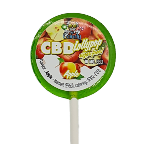 CBD Lollypop Apple - 10 Mg
