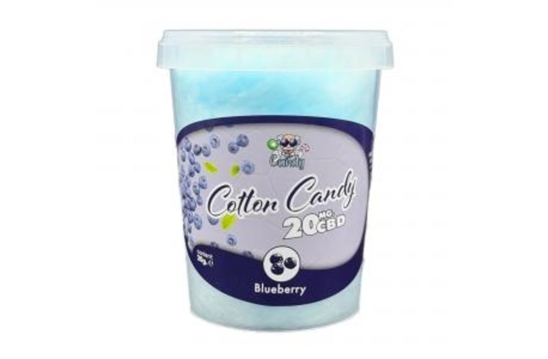 CBD Cotton Candy (Suikerspin) Blueberry