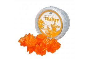 CBD Cannabis Leaves  Orange