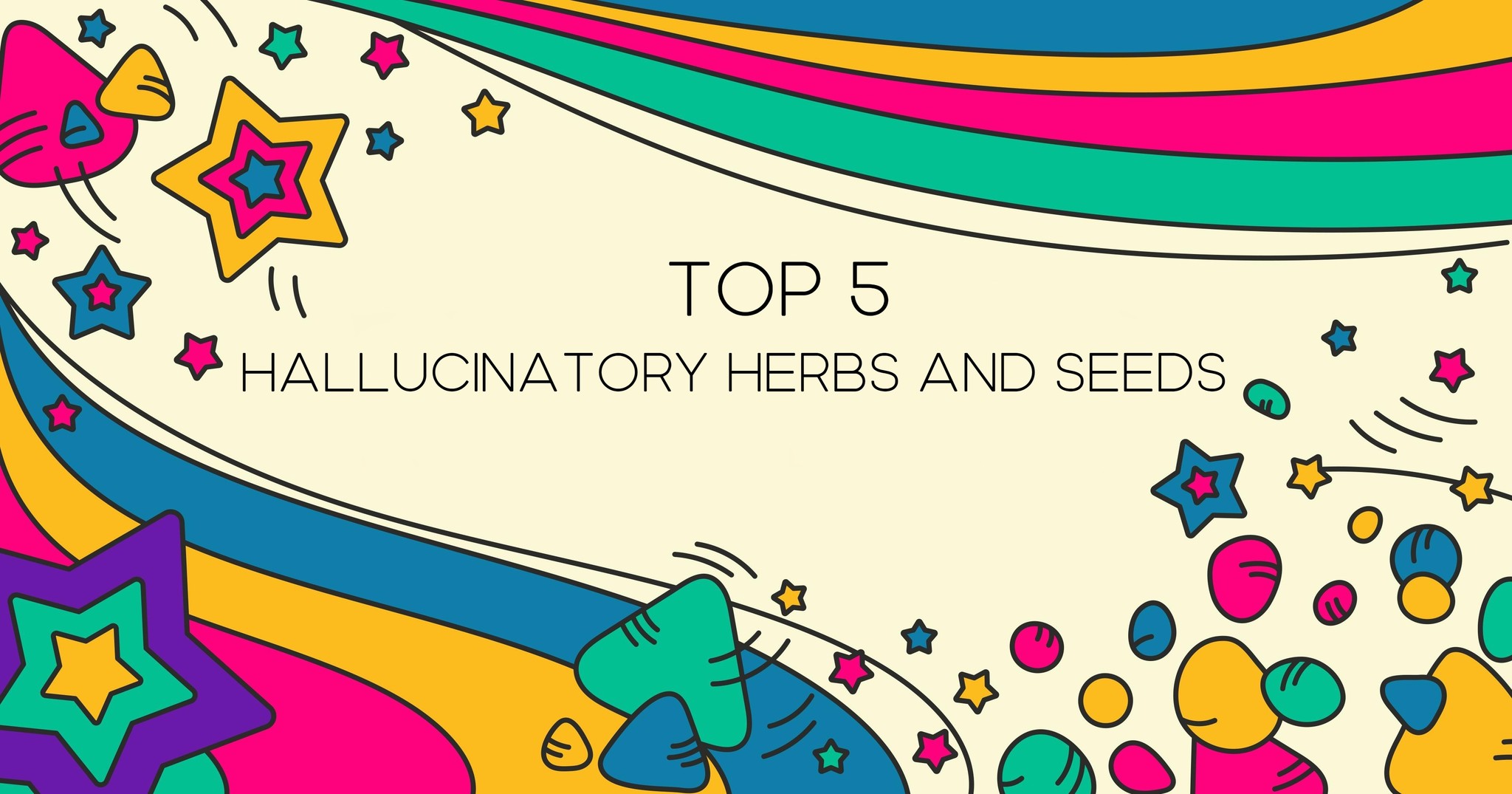 5 Hallucinatory herbs en seeds
