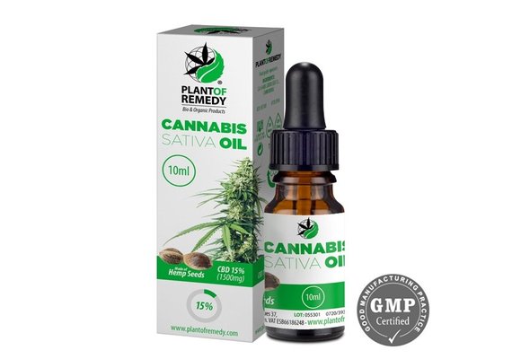 Plant of Remedy Cannabis Olie - 15% CBD (1500mg)