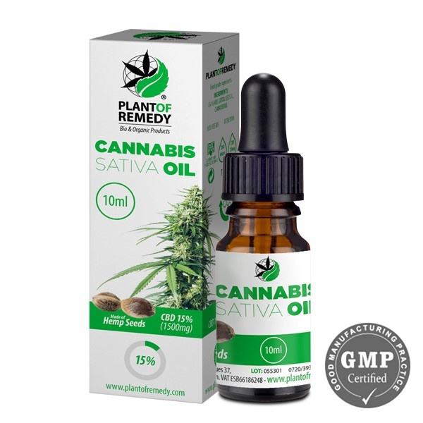 Plant of Remedy Cannabis Oil - 15% CBD (1500mg)