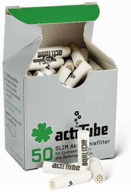 ActiTube Aktivkohlefilter Slim 50 Stuks