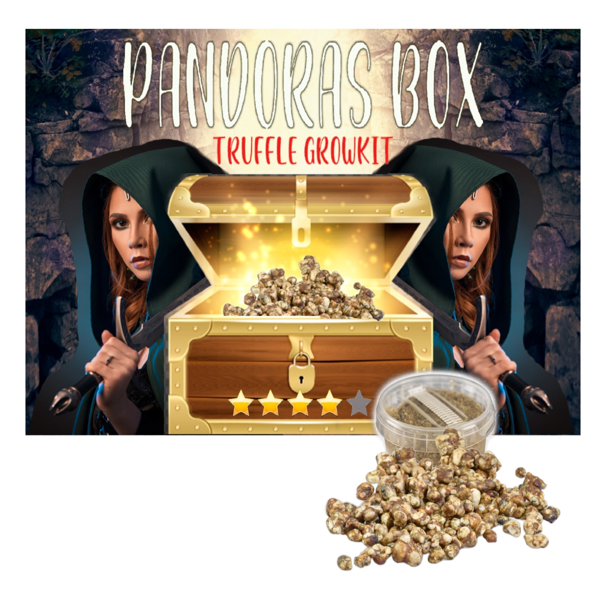Pandora`s Magic Trufflr  Growkit Atlantis