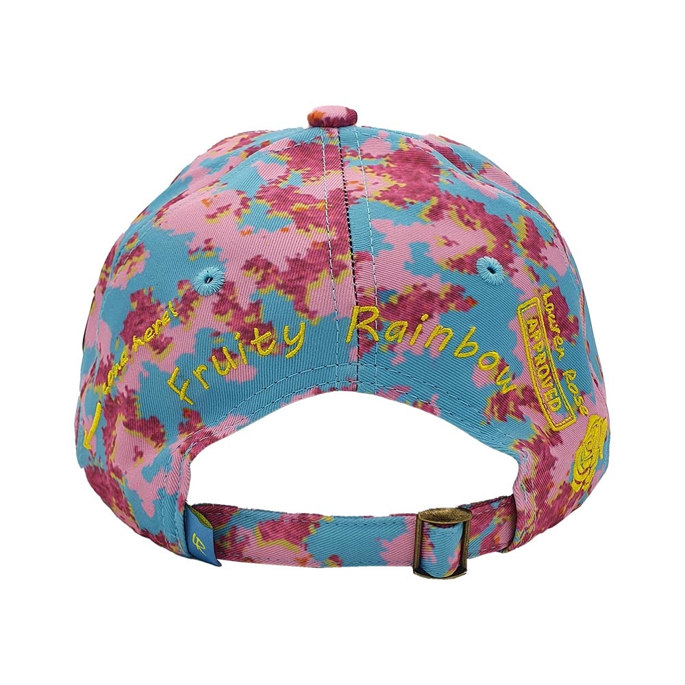 Zkittlez 420 Camo Allover Strapback Hat - Lauren Rose