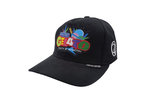 Galato  Strapback Hat  Black - Lauren Rose