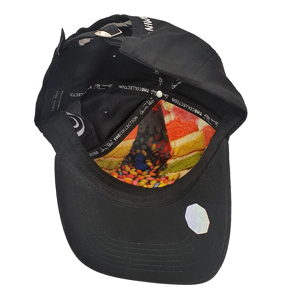 Galato  Strapback Hat  Black - Lauren Rose