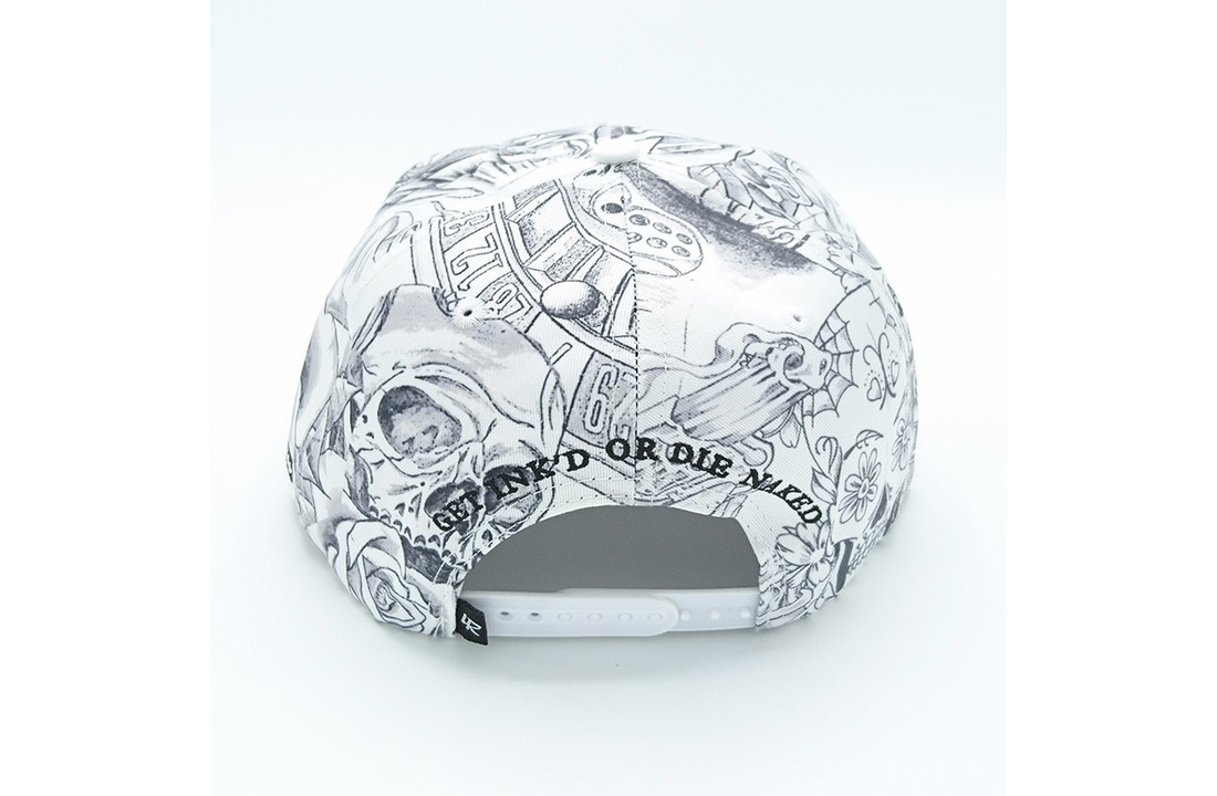 Allover La Catrina Snapback - Lauren Rose