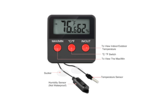 Dr Paddo Hygrometer / Thermometer