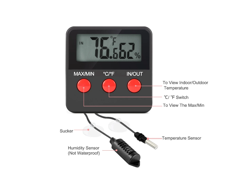 Dr Paddo Hygrometer / Thermometer