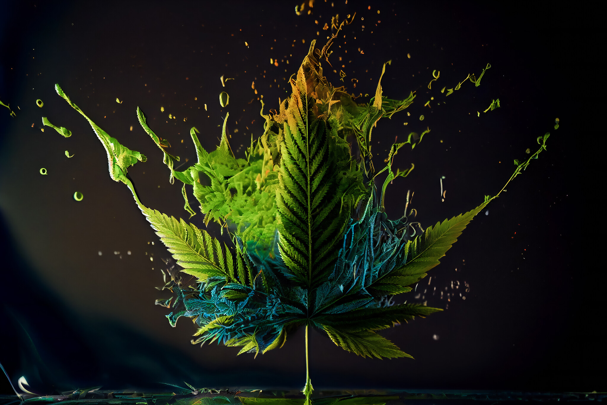 De 6 meest voorkomende problemen met wietbladeren oplossen