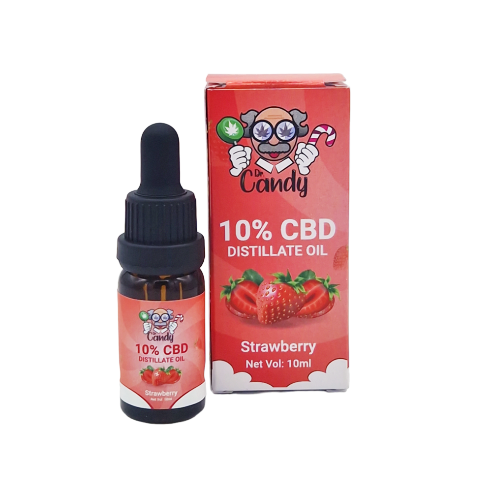 Dr.Candy CBD Oil Strawberry 10% - 10ML