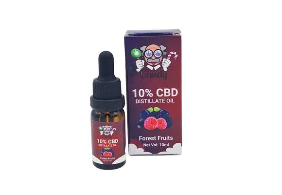 Dr.Candy CBD Olie Bosvruchten  10% - 10ML
