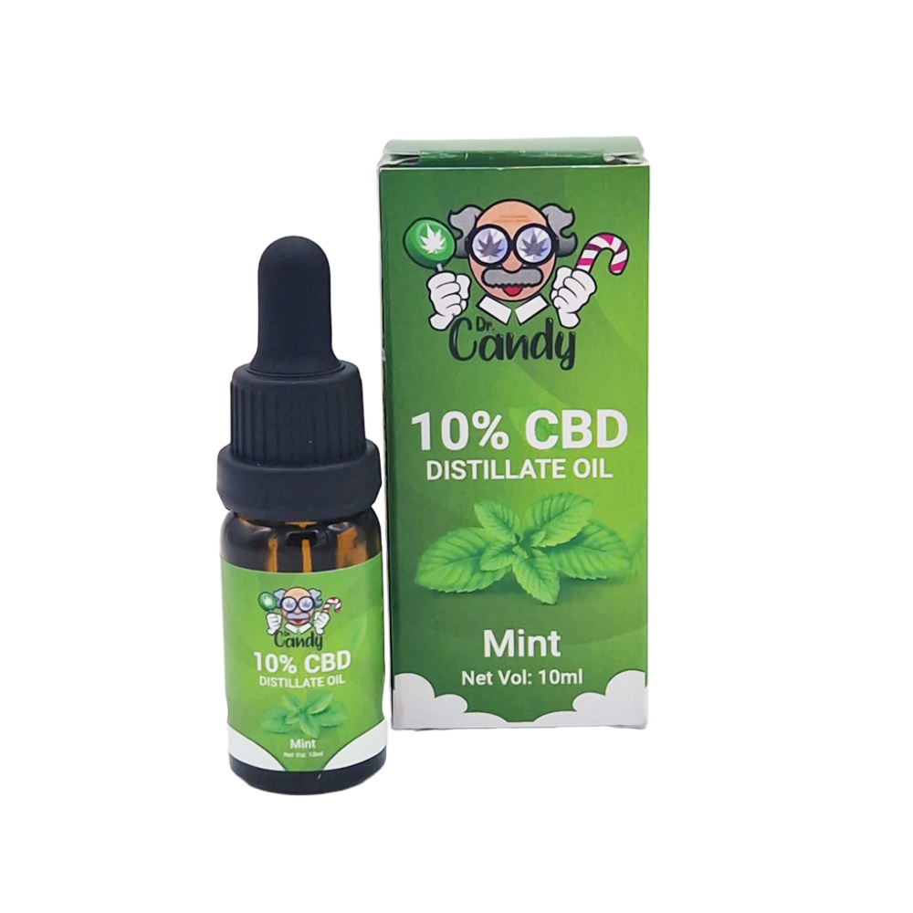 Dr.Candy CBD Olie Mint 1 0 % -10 ML