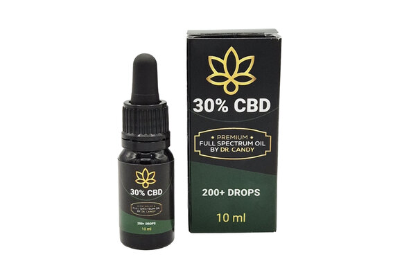 Premium Full Spectrum Olie 30 % – 10 ML